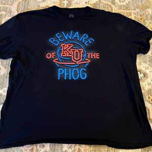 Kansas Jayhawks Rally House Beware Of The Phog Shirt Size XXXL Color Black